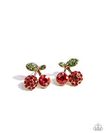 Cherry Candidate - Gold - Paparazzi Accessories