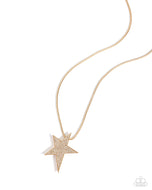 Patriotic Performer - Gold - Paparazzi Accessories