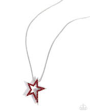 Load image into Gallery viewer, Patriotic Passion - Red - Paparazzi Accessories