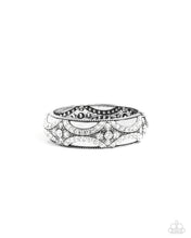 Load image into Gallery viewer, Draped in Decadence - White - Paparazzi Accessories
