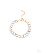Load image into Gallery viewer, Fiercely Independent - Freethinking Finish - Gold - Paparazzi Accessoreis