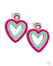 Load image into Gallery viewer, Headfirst Heart - Green - Paparazzi Accessories