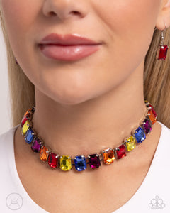 Ecstatic Emeralds - Multi - Paparazzi Accessories
