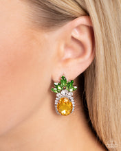Load image into Gallery viewer, Prismatic Pineapple - Yellow - Paparazzi Accessories