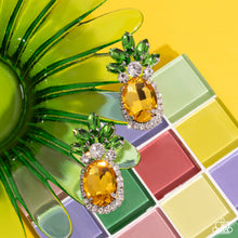 Load image into Gallery viewer, Prismatic Pineapple - Yellow - Paparazzi Accessories