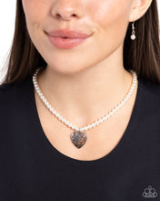 Load image into Gallery viewer, Filigree Infatuation - White - Paparazzi Accessories