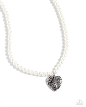 Load image into Gallery viewer, Filigree Infatuation - White - Paparazzi Accessories