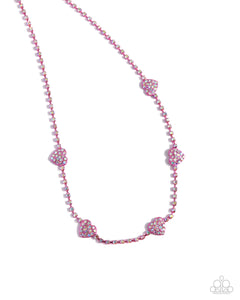 Homecoming Hearts - Pink - Paparazzi Accessories