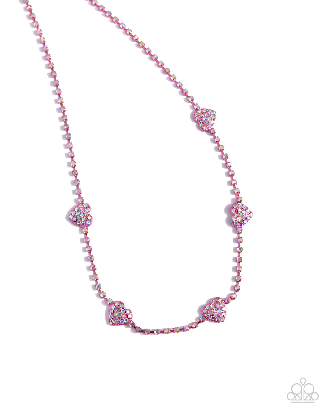 Homecoming Hearts - Pink - Paparazzi Accessories