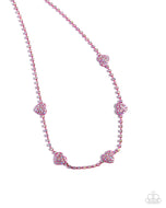 Homecoming Hearts - Pink - Paparazzi Accessories
