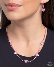 Load image into Gallery viewer, Homecoming Hearts - Pink - Paparazzi Accessories