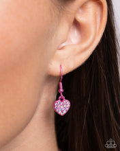 Load image into Gallery viewer, Homecoming Hearts - Pink - Paparazzi Accessories