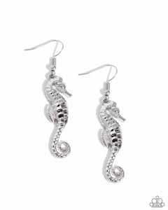 Seahorse Sheen - Silver - Paparazzi Accessories