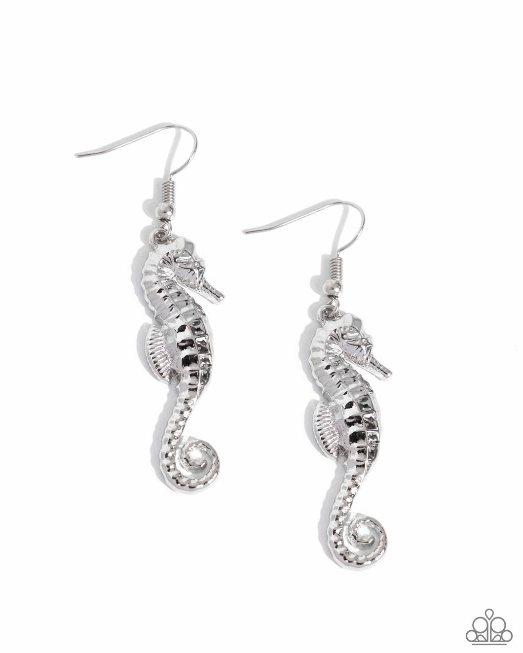 Seahorse Sheen - Silver - Paparazzi Accessories