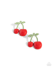 Load image into Gallery viewer, Charming Cherries - Red - Paparazzi Accessories