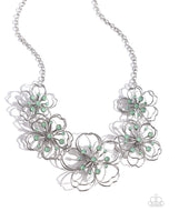 Wiry Wallflowers - Green - Paparazzi Accessories