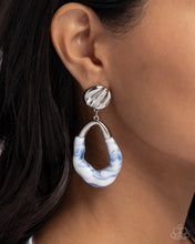 Load image into Gallery viewer, High-Sheen Swirls - Blue - Paparazzi Accessories