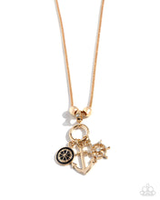 Load image into Gallery viewer, Nuanced Nautical - Gold - Paparazzi Accessories