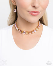 Load image into Gallery viewer, Ecstatic Emeralds - Gold - Paparazzi Accessories