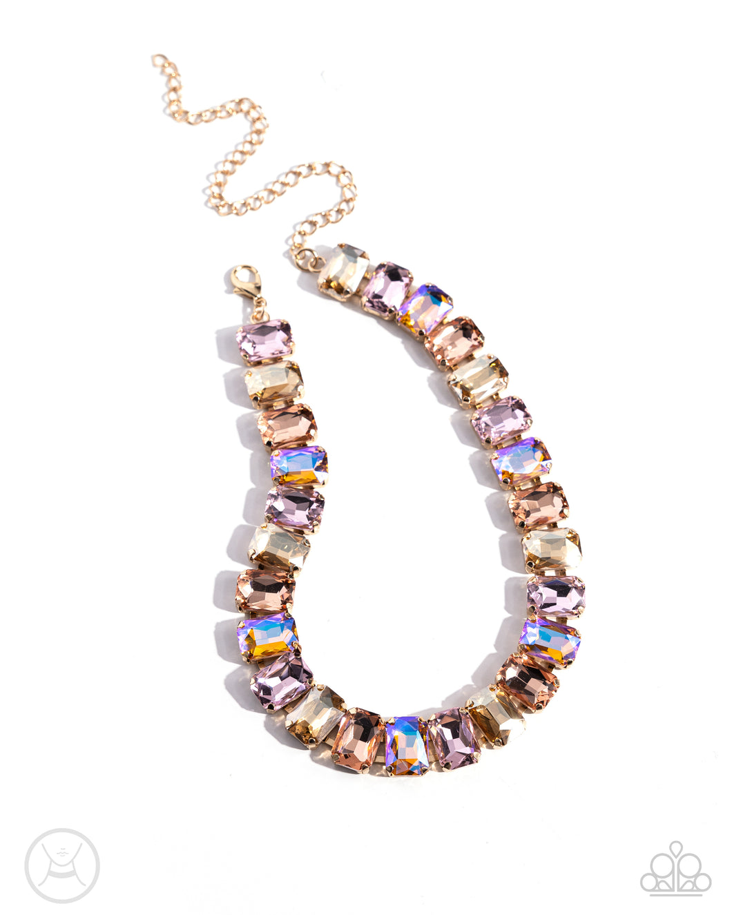 Ecstatic Emeralds - Gold - Paparazzi Accessories