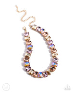 Ecstatic Emeralds - Gold - Paparazzi Accessories