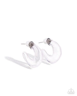 Clear Charm - White - Paparazzi Accessories
