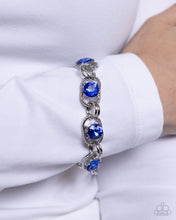 Load image into Gallery viewer, Serrated Secret - Blue - Paparazzi Accessories