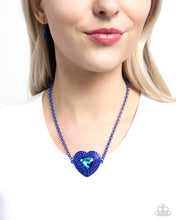 Load image into Gallery viewer, Locket Leisure - Blue - Paparazzi Accessories