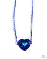 Locket Leisure - Blue - Paparazzi Accessories