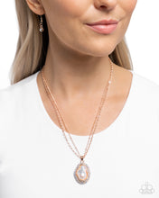 Load image into Gallery viewer, Beachy Baroness - Rose Gold - Paparazzi Accessories