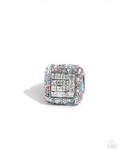 Load image into Gallery viewer, Medium SQUARE - Multi - Paparazzi Accessories