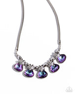 Teardrop Tribute - Purple - Paparazzi Accessories