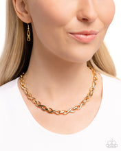 Load image into Gallery viewer, Infinite Influence - Gold - Paparazzi Accessories