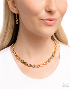 Infinite Influence - Gold - Paparazzi Accessories