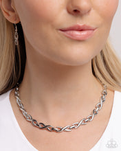 Load image into Gallery viewer, Infinite Influence - Silver - Paparazzi Accessories