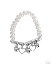 Load image into Gallery viewer, Charming Competitor - Charming Candidate - White - Paparazzi Accessories