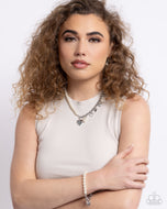 Charming Competitor - Charming Candidate - White - Paparazzi Accessories