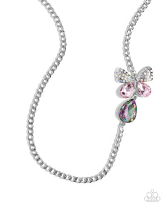 Fluttering Finesse - Pink - Paparazzi Accessories