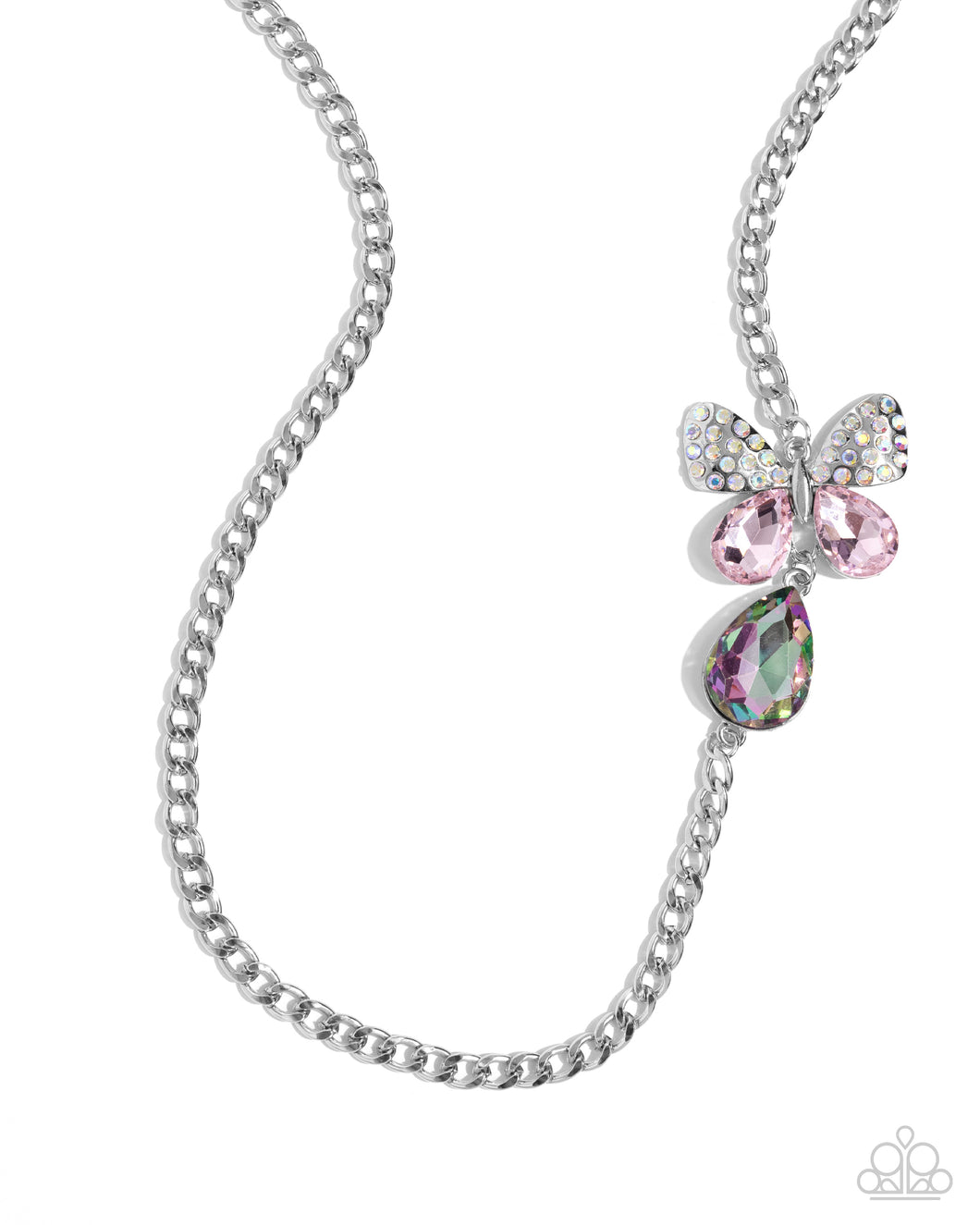 Fluttering Finesse - Pink - Paparazzi Accessories