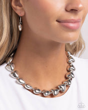 Load image into Gallery viewer, Hello Heartstrings - Silver - Paparazzi Accessories