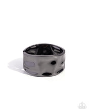 Load image into Gallery viewer, Hammered Hope - Black - Paparazzi Accessories