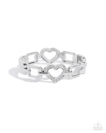 Flashy Fondness - White - Paparazzi Accessoreis