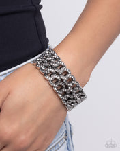 Load image into Gallery viewer, Braided Bandit - White - Paparazzi Accessories