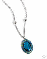 Manufactured Majesty - Blue - Life of the Party - Paparazzi Accessories