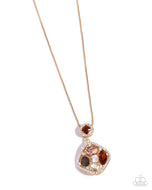 Pronged Princess - Brown - Paparazi Accessories