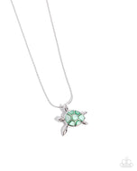 Sea Turtle Statement - Green - Paparazzi Accessories