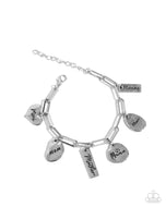 First-Time Mom - Silver - Paparazzi Accessories