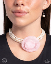 Load image into Gallery viewer, Radiant Rosette - Pink - Paparazzi Accessories