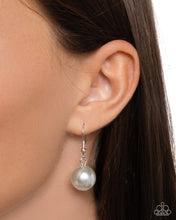 Load image into Gallery viewer, Park Avenue Pearls - Silver -Paparazzi Accessories