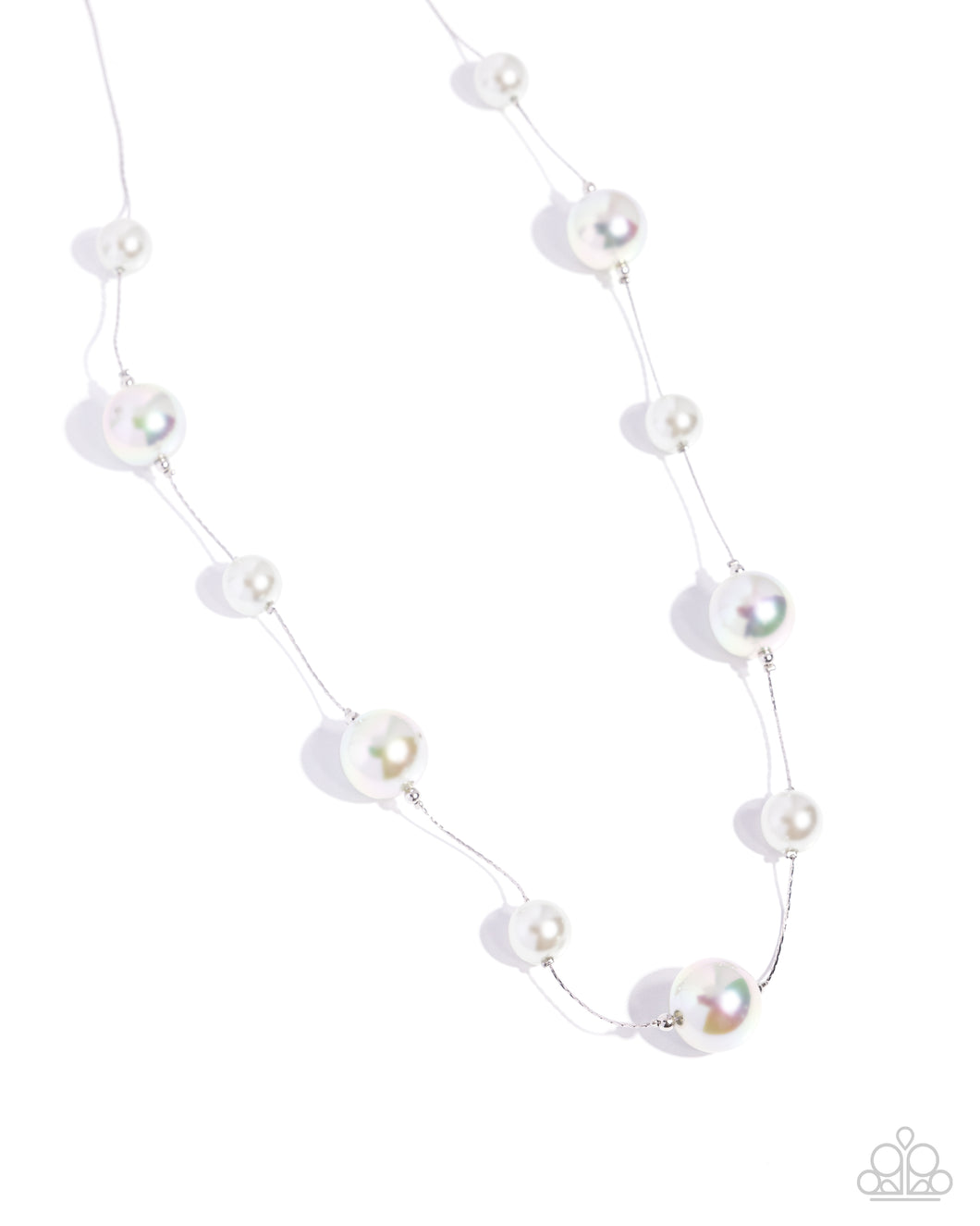 Park Avenue Pearls - Silver -Paparazzi Accessories